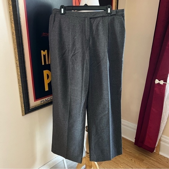Escada Gray Wide Leg Pants - Picture 11 of 11